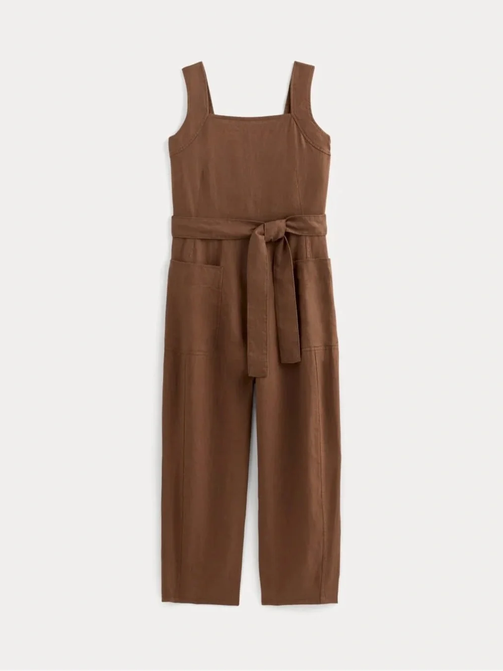 Everlane The Utility Coverall in Linen Cedarwood Size 4 NWOT